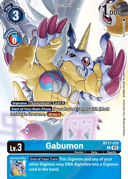 Gabumon (Alt Art)