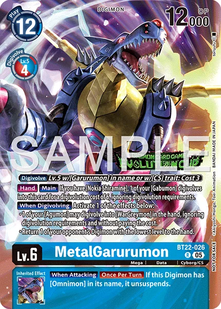 MetalGarurumon (Alt Art)