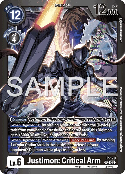 Justimon: Critical Arm (Alt Art)
