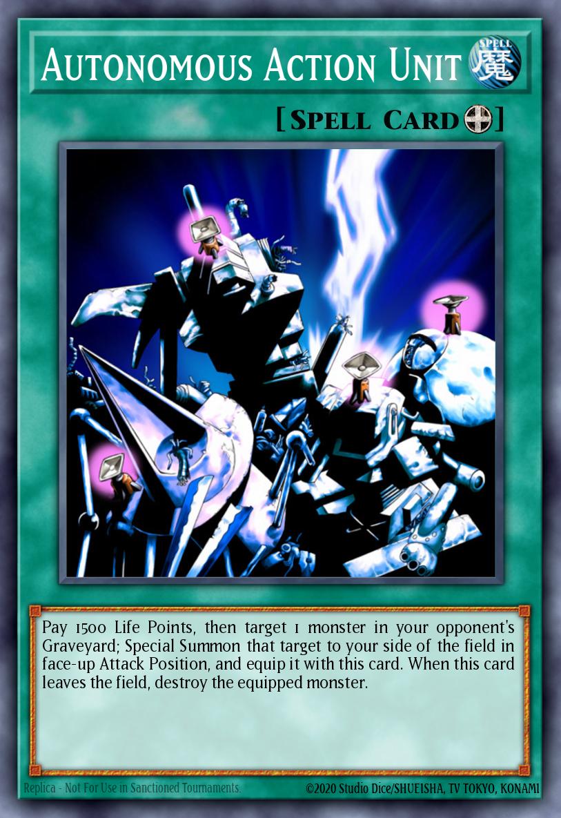 Autonomous Action Unit